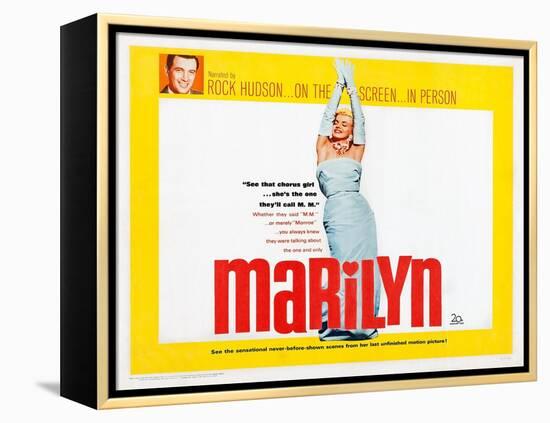 Marilyn-null-Framed Stretched Canvas