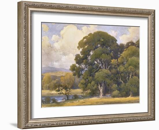 Marin Oaks-Percy Gray-Framed Art Print