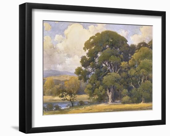 Marin Oaks-Percy Gray-Framed Art Print