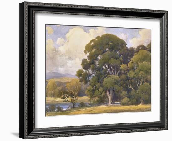 Marin Oaks-Percy Gray-Framed Art Print