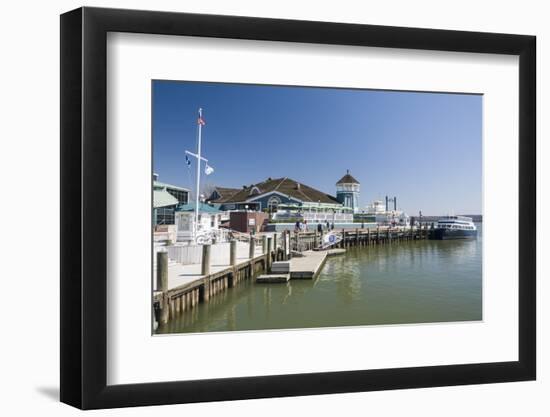 Marina and Waterfront of Old Town, Alexandria, Virginia, United States of America, North America-John Woodworth-Framed Photographic Print