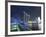 Marina Bay Sands Hotel and Helix Bridge, Singapore-Jon Arnold-Framed Photographic Print