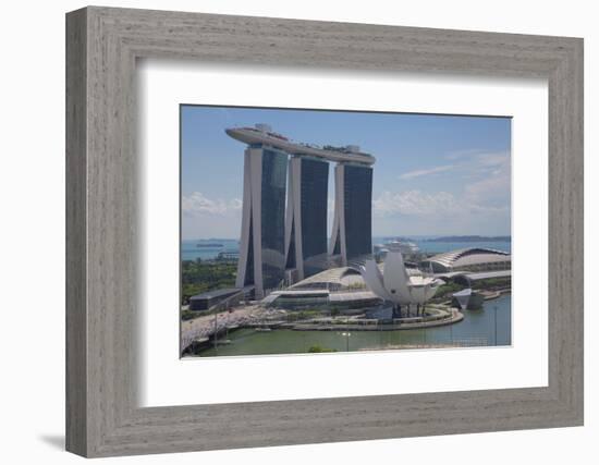 Marina Bay Sands Hotel, Singapore, Southeast Asia-Frank Fell-Framed Photographic Print