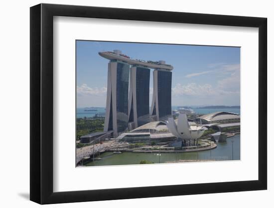 Marina Bay Sands Hotel, Singapore, Southeast Asia-Frank Fell-Framed Photographic Print