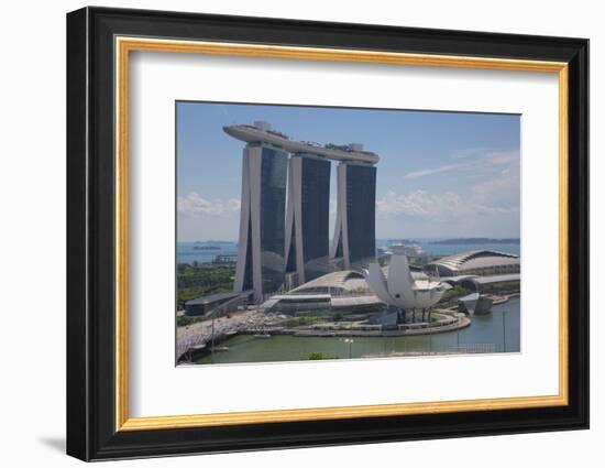 Marina Bay Sands Hotel, Singapore, Southeast Asia-Frank Fell-Framed Photographic Print