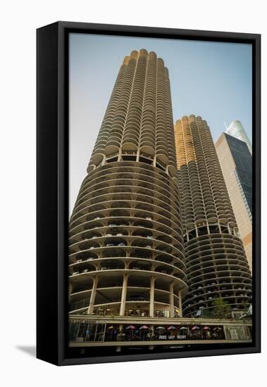 Marina City Chicago-Steve Gadomski-Framed Premier Image Canvas