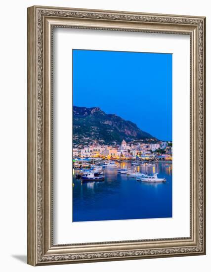 Marina de Forio, Forio Harbour and Beach, Forio, Island of Ischia, Campania, Italy, Europe-Neil Farrin-Framed Photographic Print