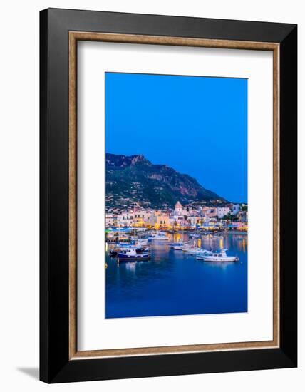 Marina de Forio, Forio Harbour and Beach, Forio, Island of Ischia, Campania, Italy, Europe-Neil Farrin-Framed Photographic Print