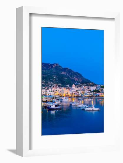 Marina de Forio, Forio Harbour and Beach, Forio, Island of Ischia, Campania, Italy, Europe-Neil Farrin-Framed Photographic Print