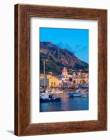 Marina de Forio, Forio Harbour and Beach, Forio, Island of Ischia, Campania, Italy, Europe-Neil Farrin-Framed Photographic Print