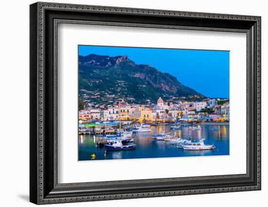 Marina de Forio, Forio Harbour and Beach, Forio, Island of Ischia, Campania, Italy, Europe-Neil Farrin-Framed Photographic Print