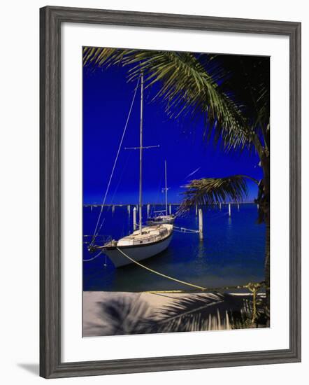 Marina De La Paz, Baja California, Mexico-Walter Bibikow-Framed Photographic Print