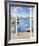 Marina Deck-Carol Saxe-Framed Art Print