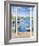 Marina Deck-Carol Saxe-Framed Art Print