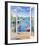 Marina Deck-Carol Saxe-Framed Art Print