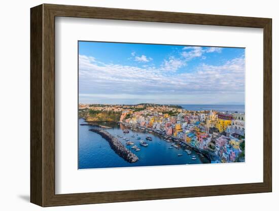 Marina di Corricella, Procida, Flegrean Islands, Campania, Italy, Europe-Neil Farrin-Framed Photographic Print