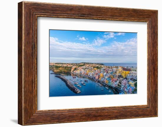 Marina di Corricella, Procida, Flegrean Islands, Campania, Italy, Europe-Neil Farrin-Framed Photographic Print