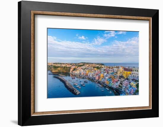 Marina di Corricella, Procida, Flegrean Islands, Campania, Italy, Europe-Neil Farrin-Framed Photographic Print