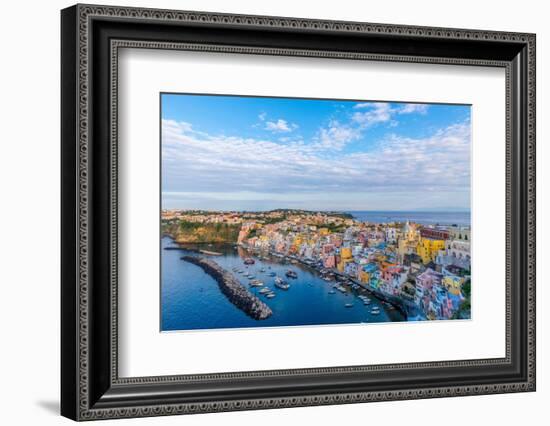 Marina di Corricella, Procida, Flegrean Islands, Campania, Italy, Europe-Neil Farrin-Framed Photographic Print