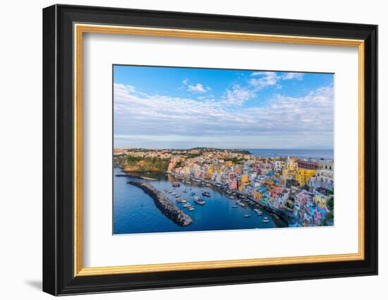 Marina di Corricella, Procida, Flegrean Islands, Campania, Italy, Europe-Neil Farrin-Framed Photographic Print