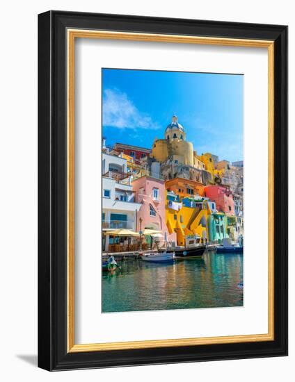 Marina di Corricella, Procida, Flegrean Islands, Campania, Italy, Europe-Neil Farrin-Framed Photographic Print