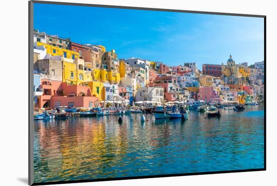 Marina di Corricella, Procida, Flegrean Islands, Campania, Italy, Europe-Neil Farrin-Mounted Photographic Print