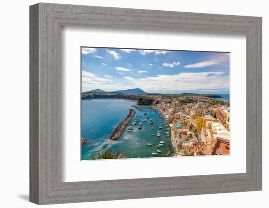 Marina di Corricella, Procida, Flegrean Islands, Campania, Italy, Europe-Neil Farrin-Framed Photographic Print