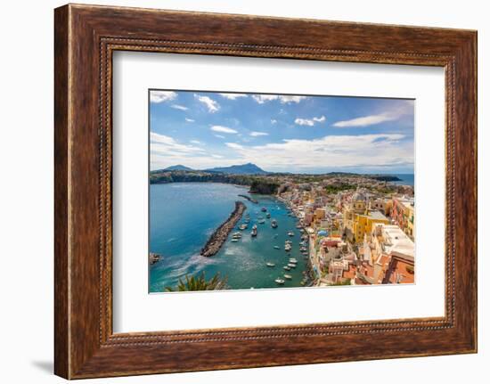 Marina di Corricella, Procida, Flegrean Islands, Campania, Italy, Europe-Neil Farrin-Framed Photographic Print