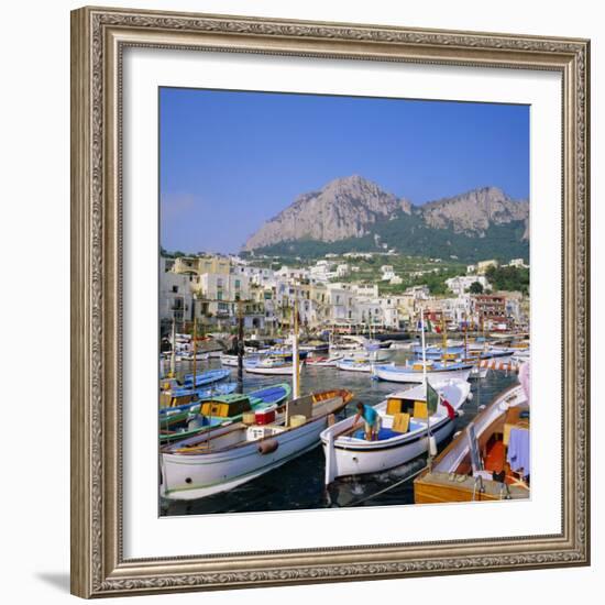 Marina Grande, Capri, Campania, Italy-Roy Rainford-Framed Photographic Print