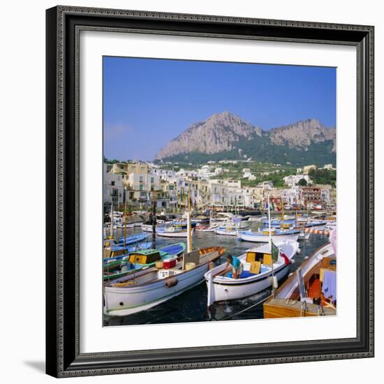 Marina Grande, Capri, Campania, Italy-Roy Rainford-Framed Photographic Print