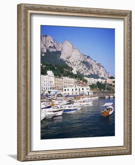 Marina Grande, Island of Capri, Campania, Italy, Mediterranean-Roy Rainford-Framed Photographic Print