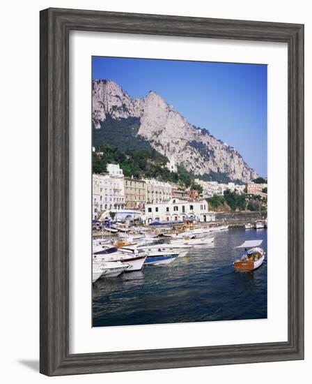 Marina Grande, Island of Capri, Campania, Italy, Mediterranean-Roy Rainford-Framed Photographic Print