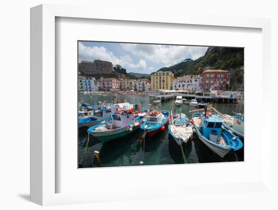 Marina Grande, Sorrento, Costiera Amalfitana (Amalfi Coast), UNESCO World Heritage Site, Campania-Frank Fell-Framed Photographic Print