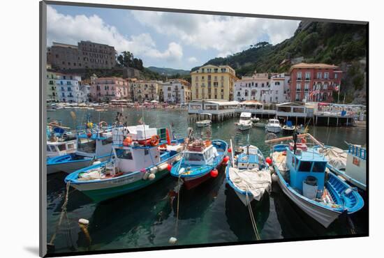 Marina Grande, Sorrento, Costiera Amalfitana (Amalfi Coast), UNESCO World Heritage Site, Campania-Frank Fell-Mounted Photographic Print