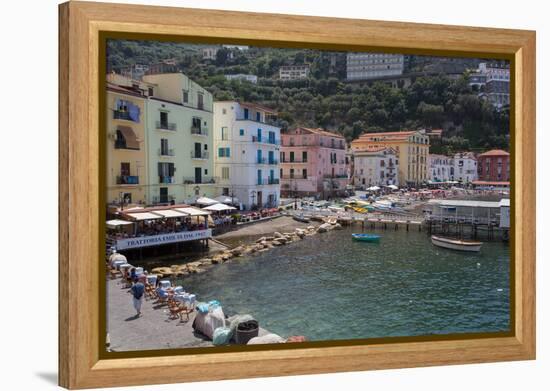 Marina Grande, Sorrento, Costiera Amalfitana (Amalfi Coast), UNESCO World Heritage Site, Campania-Frank Fell-Framed Premier Image Canvas