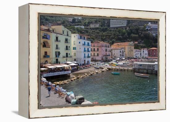 Marina Grande, Sorrento, Costiera Amalfitana (Amalfi Coast), UNESCO World Heritage Site, Campania-Frank Fell-Framed Premier Image Canvas