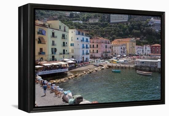 Marina Grande, Sorrento, Costiera Amalfitana (Amalfi Coast), UNESCO World Heritage Site, Campania-Frank Fell-Framed Premier Image Canvas