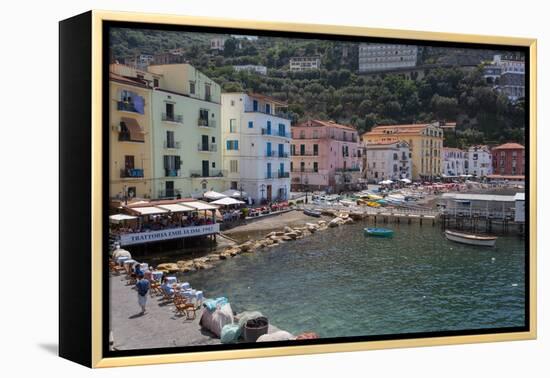 Marina Grande, Sorrento, Costiera Amalfitana (Amalfi Coast), UNESCO World Heritage Site, Campania-Frank Fell-Framed Premier Image Canvas