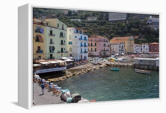 Marina Grande, Sorrento, Costiera Amalfitana (Amalfi Coast), UNESCO World Heritage Site, Campania-Frank Fell-Framed Premier Image Canvas