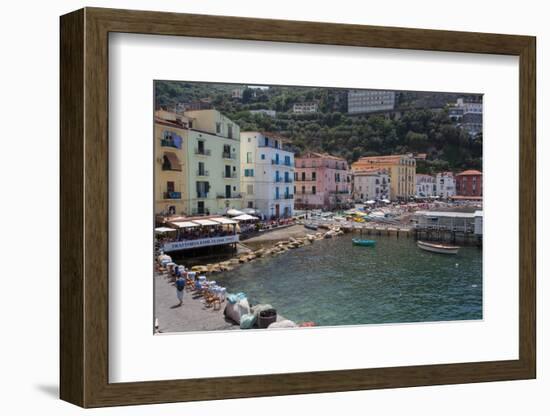 Marina Grande, Sorrento, Costiera Amalfitana (Amalfi Coast), UNESCO World Heritage Site, Campania-Frank Fell-Framed Photographic Print