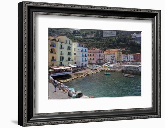 Marina Grande, Sorrento, Costiera Amalfitana (Amalfi Coast), UNESCO World Heritage Site, Campania-Frank Fell-Framed Photographic Print