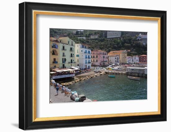 Marina Grande, Sorrento, Costiera Amalfitana (Amalfi Coast), UNESCO World Heritage Site, Campania-Frank Fell-Framed Photographic Print