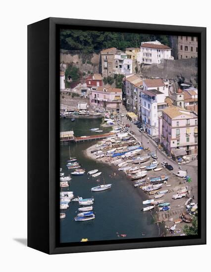 Marina Grande, Sorrento, Costiera Amalfitana, Unesco World Heritage Site-Roy Rainford-Framed Premier Image Canvas