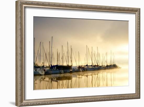 Marina Morning I-Danny Head-Framed Photographic Print