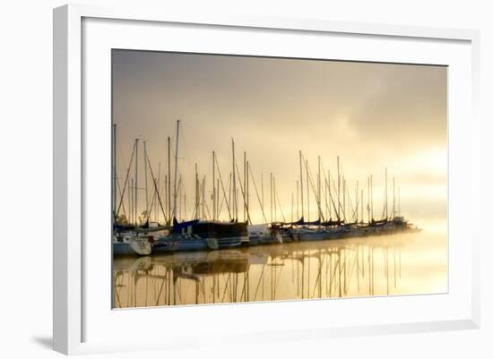 Marina Morning I-Danny Head-Framed Photographic Print