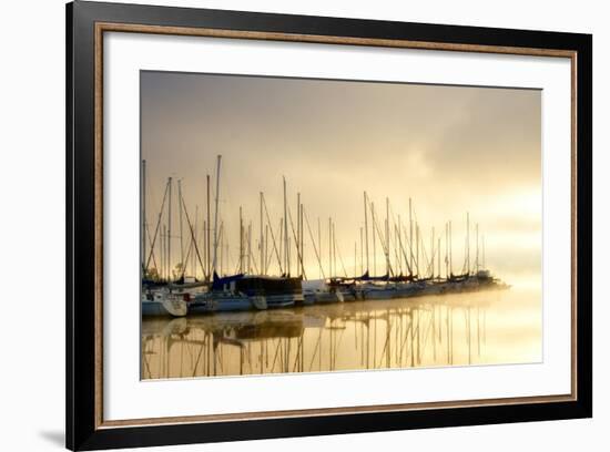 Marina Morning I-Danny Head-Framed Photographic Print