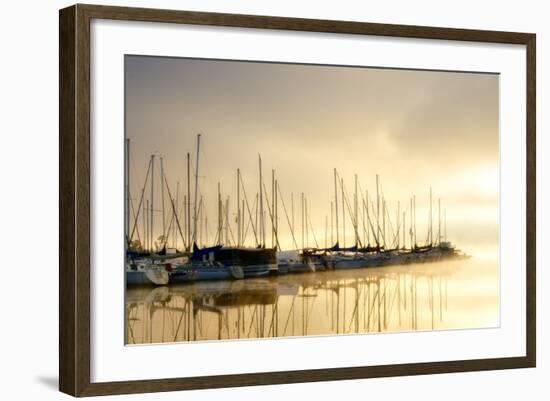 Marina Morning I-Danny Head-Framed Photographic Print