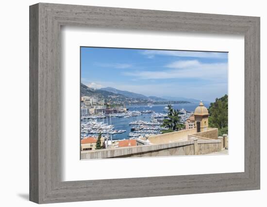 Marina, Port Hercule, Monaco, Cote d'Azur-Jim Engelbrecht-Framed Photographic Print