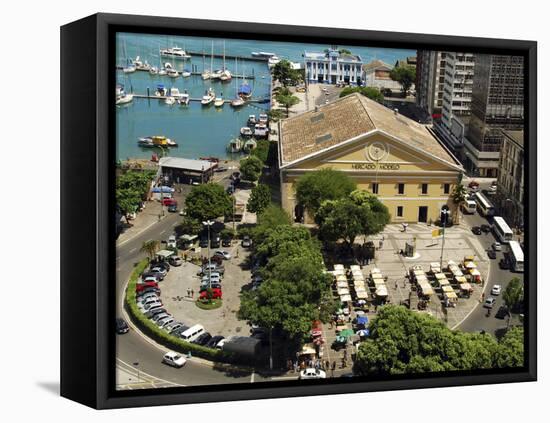 Marina, Salvador, Bahia, Brazil-Anthony Asael-Framed Premier Image Canvas