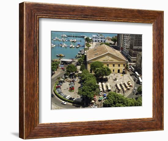 Marina, Salvador, Bahia, Brazil-Anthony Asael-Framed Photographic Print